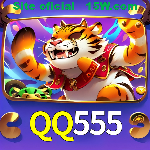 Imagem promocional da QQ555 mostrando a plataforma e suas vantagens